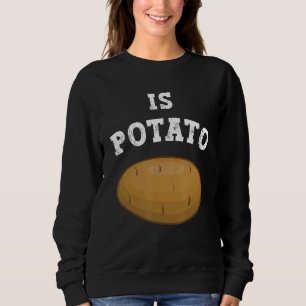 Camiseta A Batata É Vista Na Televisão Noturna Tarde