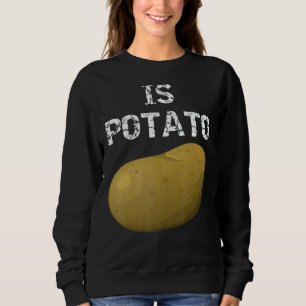 Camiseta A Batata É Vista Na Televisão Noturna Tarde 1
