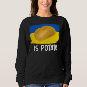 Camiseta A Batata É Vista Na Televisão Noturna Tarde 1