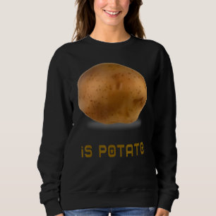 Camiseta A Batata É Vista Na Televisão Noturna Tarde 2