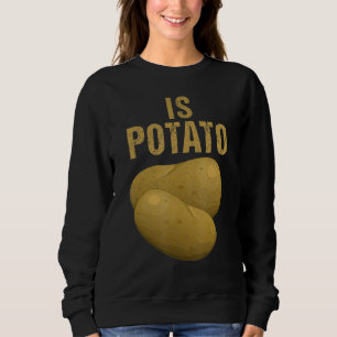 Camiseta A Batata É Vista Na Televisão Noturna Tarde 26