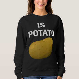 Camiseta A Batata É Vista Na Televisão Noturna Tarde 3