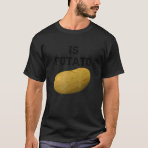 Camiseta A Batata É Vista Na Televisão Noturna Tarde 41