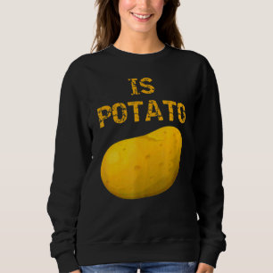 Camiseta A Batata É Vista Na Televisão Noturna Tarde 6