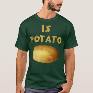Camiseta A Batata Está Na Televisão Como Se Vê Na Noite Tar