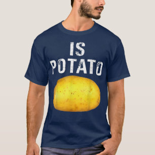 Camiseta A Batata Está Na Televisão Como Se Vê Na Noite Tar