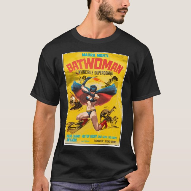 Camiseta A Batwoman 1968 engraçado (Frente)