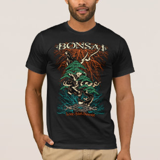 Camiseta A bela árvore bonsai do rapaz da Tedy Bonsai