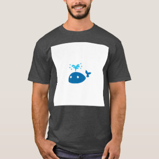 Camiseta A bela baleia azul