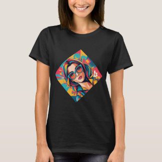 Camiseta A Bela PopArt Vibrante