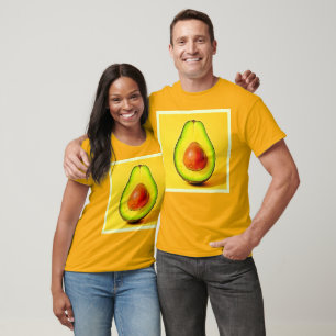 Camiseta A Beleza de um Design Avocado Saudável