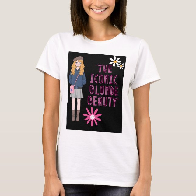 CAMISETA A BELEZA DO BLONDE ICONEC (Frente)