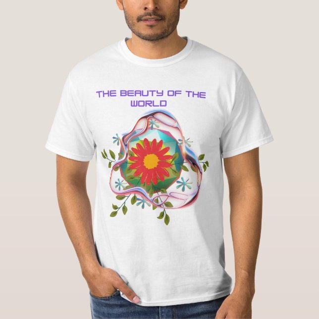 Camiseta a beleza do mundo (Frente)