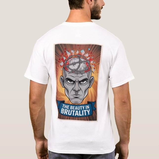 Camiseta A Beleza em BRUTALIDADE (Verso)