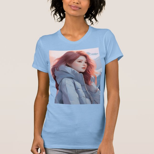 Camiseta A beleza feminina (Frente)