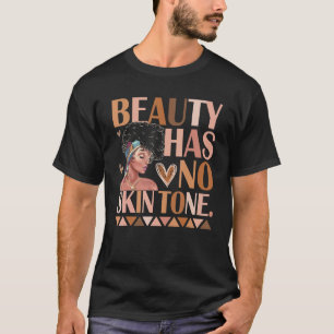 Camiseta A Beleza Não Tem Orgulho Negro Da Mulher E Da Gent