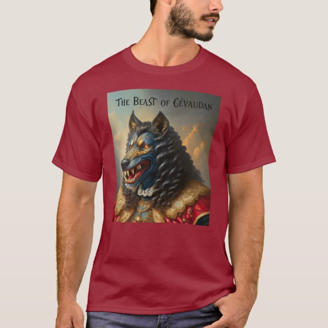 Camiseta A Besta de Gévaudan (Frente)
