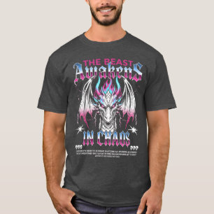 Camiseta A Besta Desperta no Caos – Dragon Streetwear