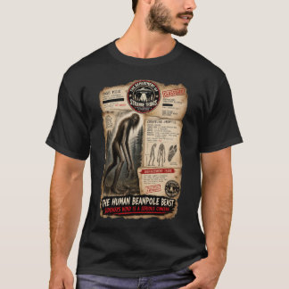 Camiseta A Besta Human Beanpole — Criatura Críptida
