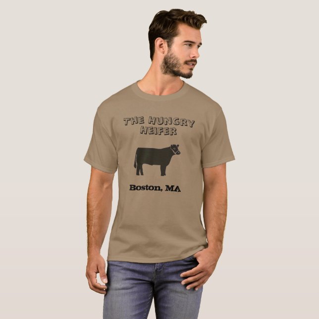 Camiseta A bezerra com fome (Frente Completa)
