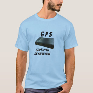 Camiseta A bíblia - GPS - o plano do deus do salvação