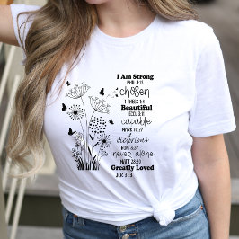 Camiseta A Bíblia Inspiracional Versa as Mulheres