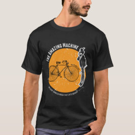 Camiseta A bicicleta surpreendente