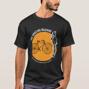 Camiseta A bicicleta surpreendente