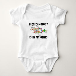Camiseta A biotecnologia está em meus genes (a réplica do