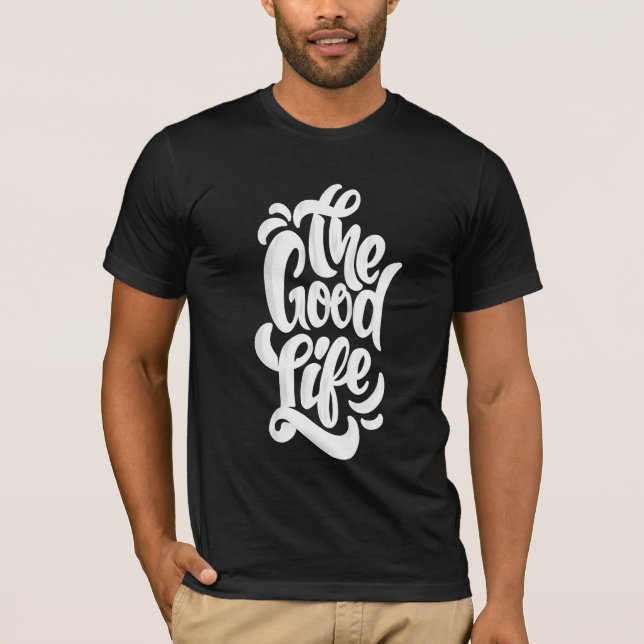 Camiseta A boa vida (Frente)