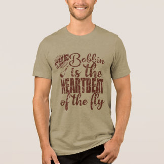Camiseta A bobina é o coração da mosca
