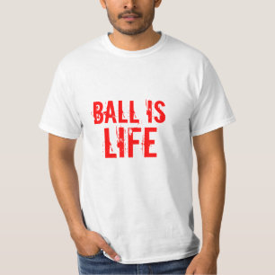 Camiseta A bola é T da vida
