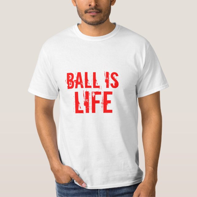 Camiseta A bola é T da vida (Frente)