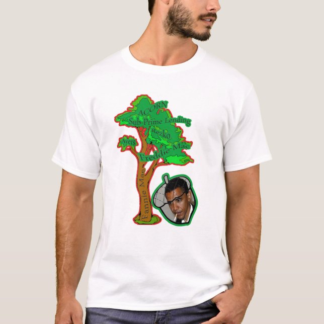 Camiseta A bolota não cai longe da árvore (Frente)