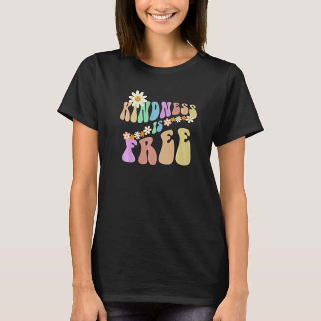 Camiseta A bondade de Groovy é GRATUITA... (Frente)
