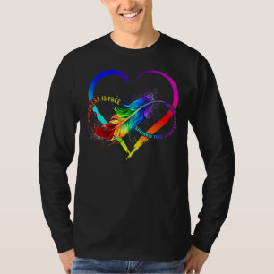 Camiseta A Bondade É A Fragmentação Livre Que Coisas Em Qua