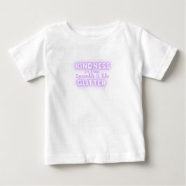 Camiseta A Bondade é Grátis, Espalhe como Purpurina