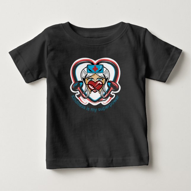 Camiseta A bondade é o meu superpoder (Frente)