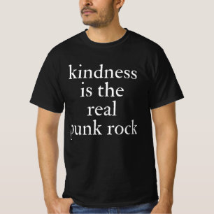 Camiseta A Bondade É O Verdadeiro Punk Rock