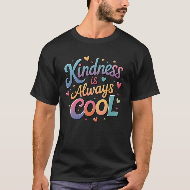 Camiseta A bondade é sempre legal (Frente)