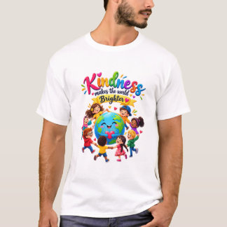 Camiseta A Bondade Torna o Mundo Mais Brilhante
