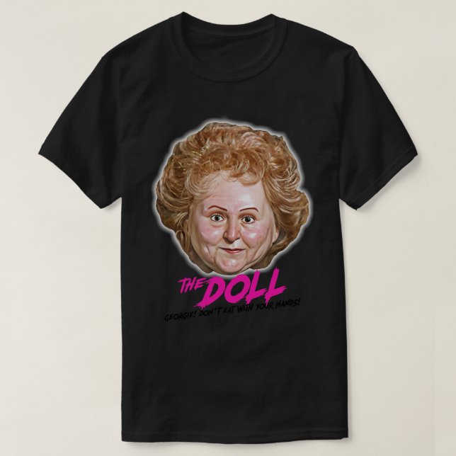Camiseta A boneca (Frente do Design)