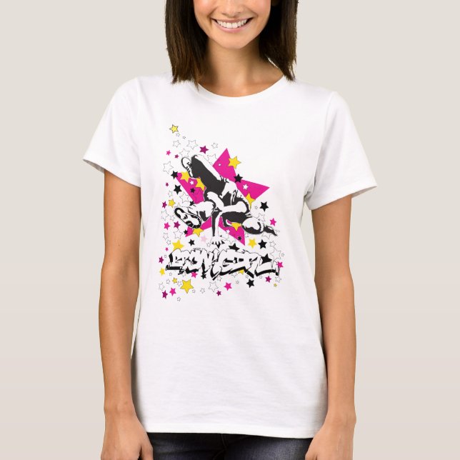 Camiseta A boneca das mulheres de Breakgirl (Frente)