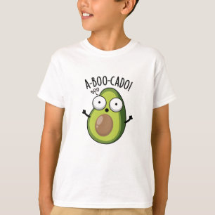 Camiseta A-boo-cado Piadas Assustadoras de Abacate Engraçad
