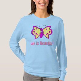 Camiseta A Borboleta da Vida é Bonita