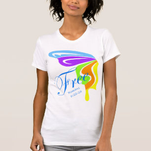 Camiseta A borboleta livra