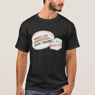 Camiseta A Bósnia e Herzegovina esteve lá
