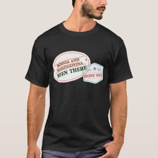 Camiseta A Bósnia e Herzegovina esteve lá