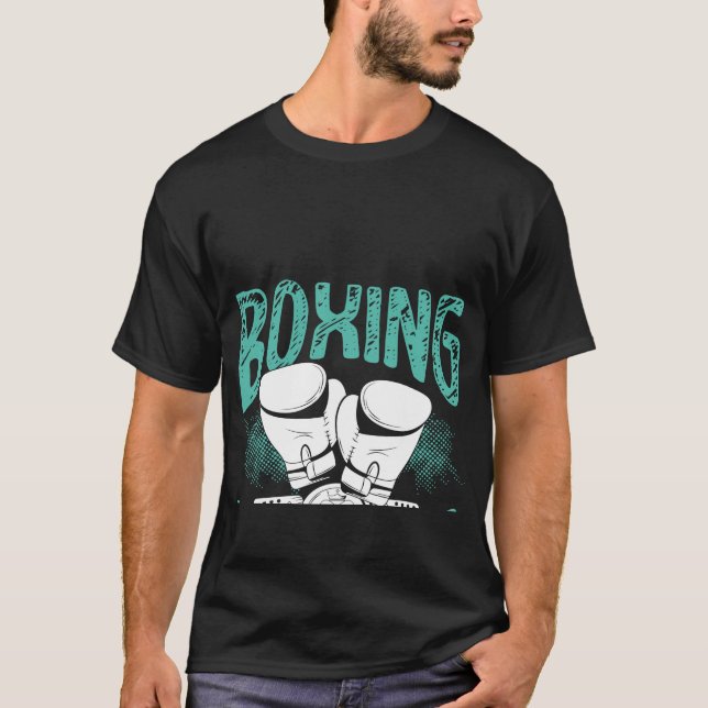 Camiseta A Boxin De Impressão Retroativa É Como A Boxin De  (Frente)