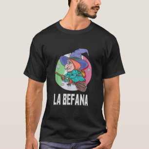 Camiseta A Bruxa do Natal La Befana Folclore Italiano Bom X